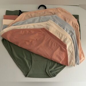 Attributes Super Soft 4-way Stretch 5 piece Multicolor Full Coverage Briefs set